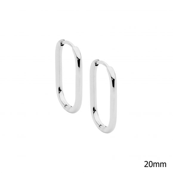 Stainless Steel Oval Hoop